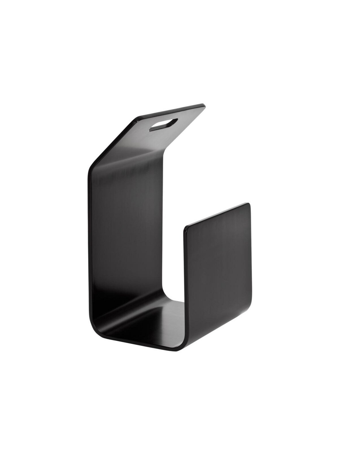 Kanto-lehtiteline musta