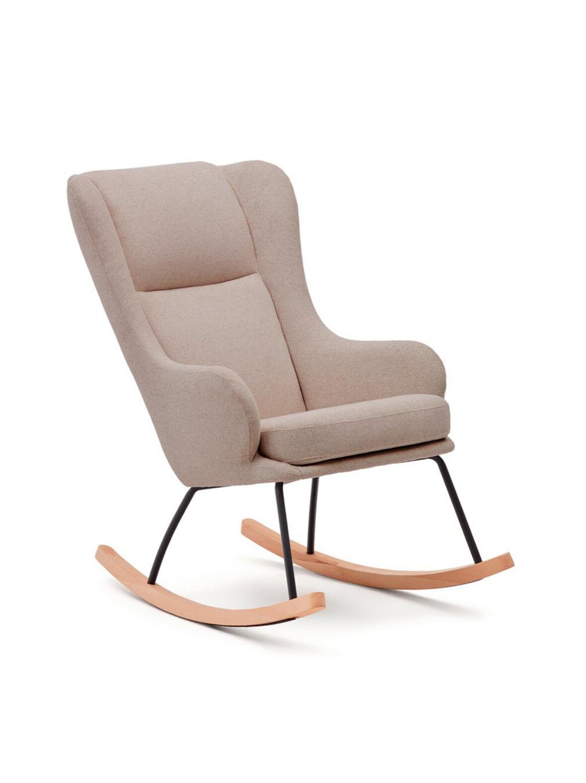 Maustin-keinutuoli beige chenille
