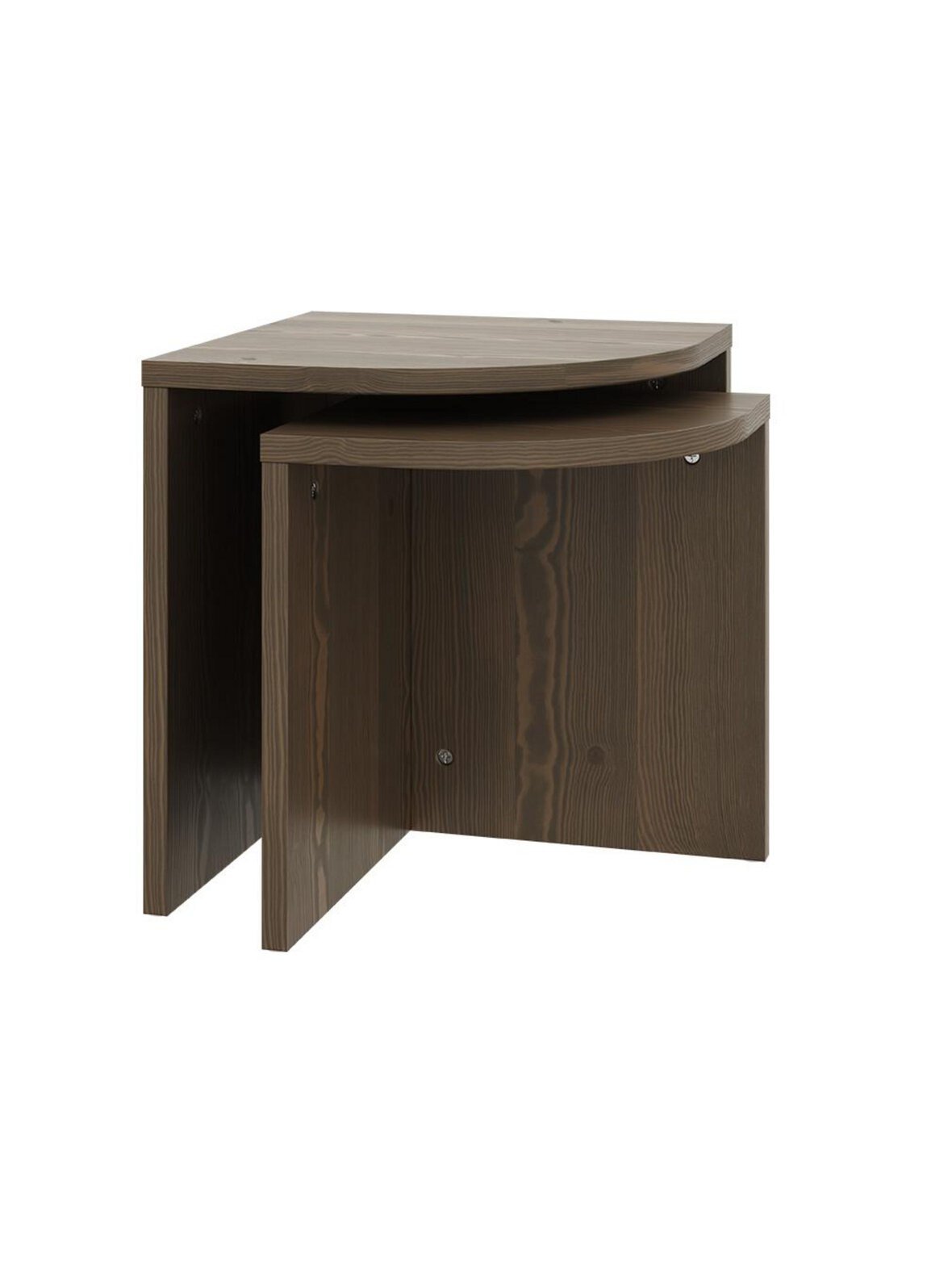 Combine-sivupöydät 2 kpl carob brown