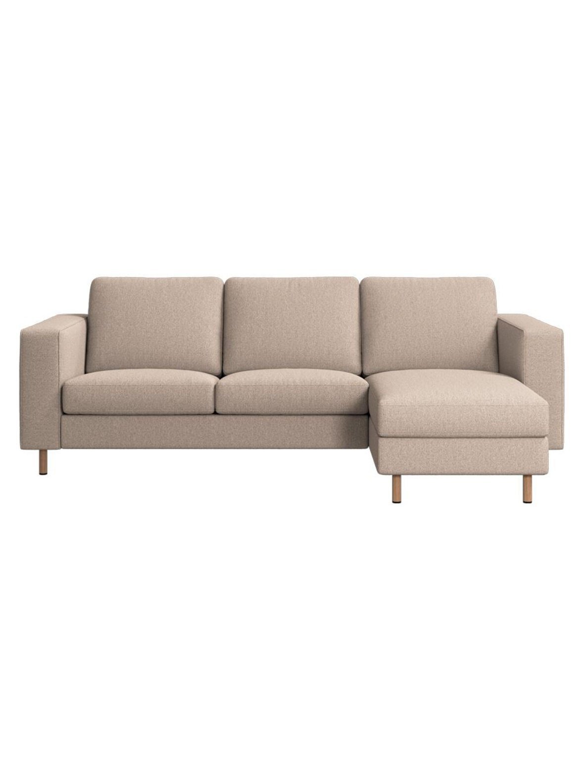 Indivi-divaanisohva lazio-kangas 3091 beige l 231 cm
