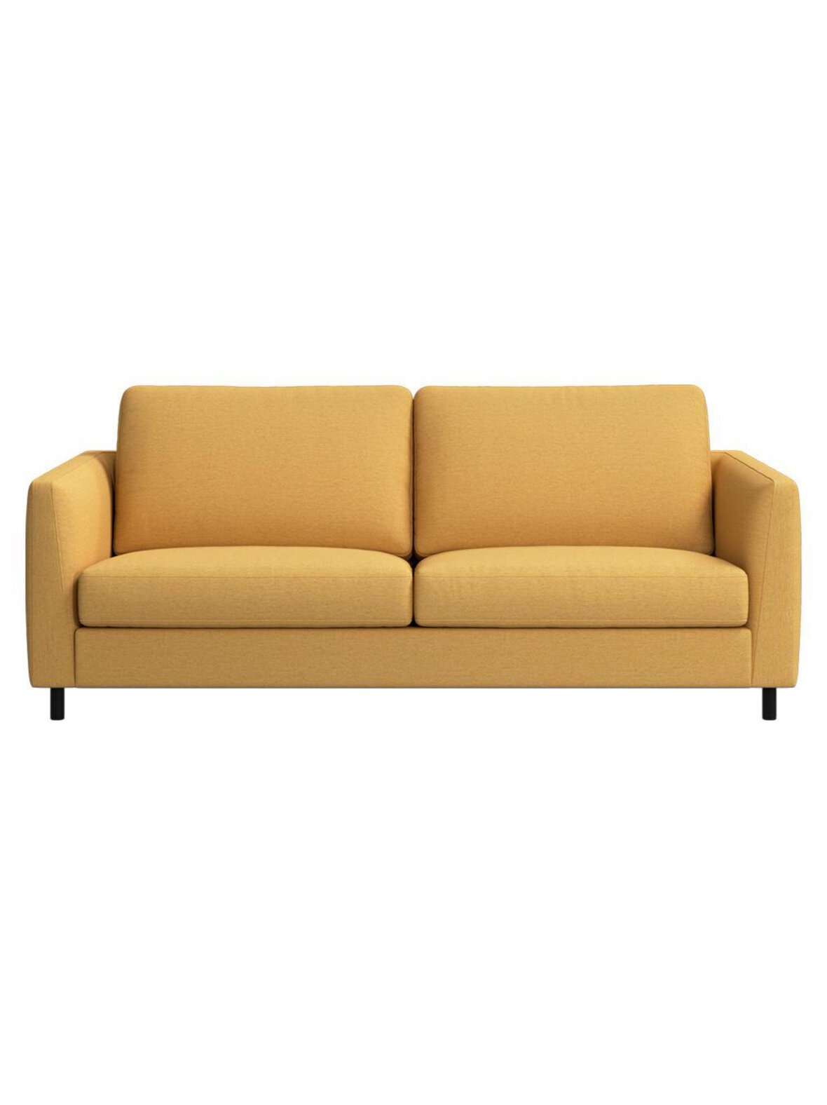 Indivi-sohva capri-kangas 3234 sinapinkeltainen l 189 cm