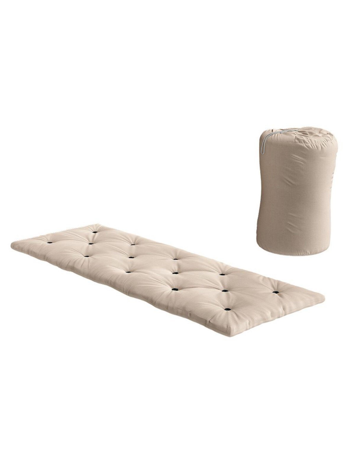 Bed in a bag -patja beige 70 x 190 cm