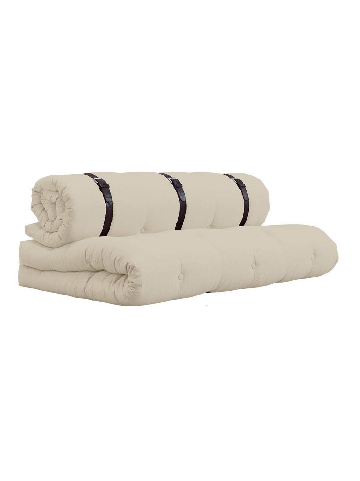 Buckle-up-futonsohva beige