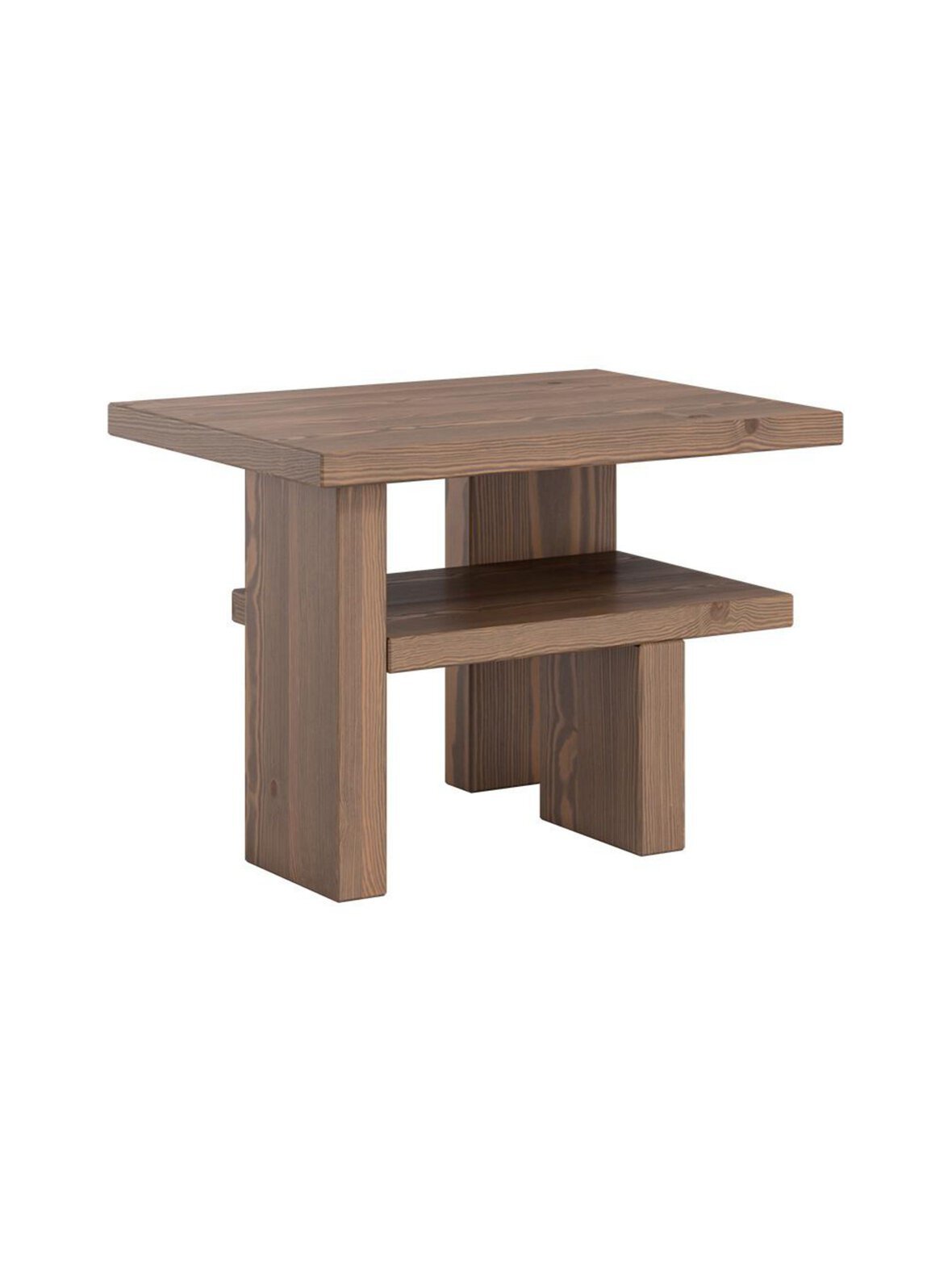 Japan-sivupöytä carob brown 45 x 34 cm