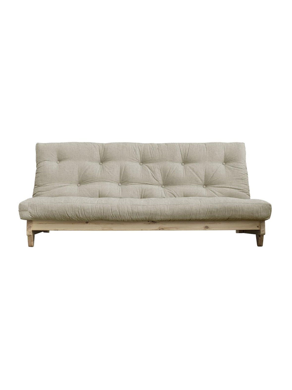 Fresh-futonsohva linen/mänty l 200 cm