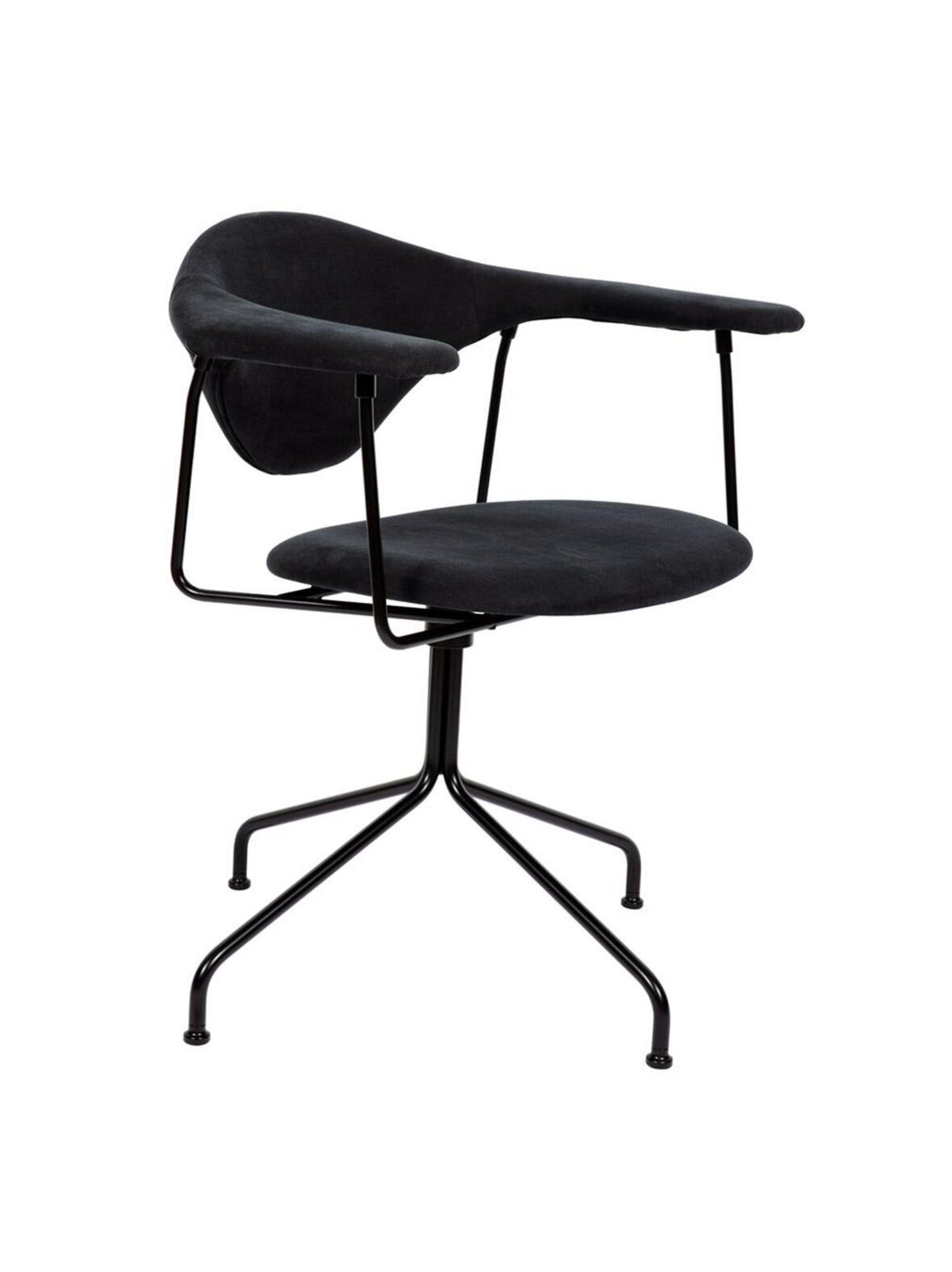 Masculo-tuoli hot madison -kangas musta