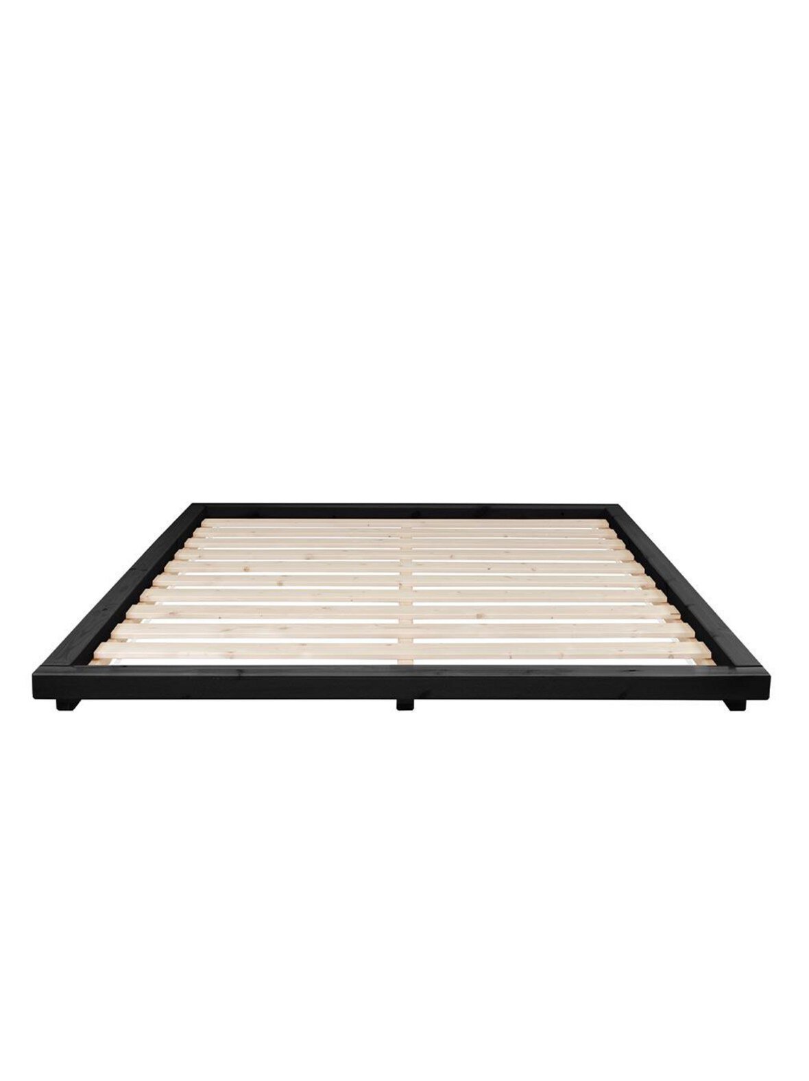 Dock-sänkyrunko musta 160 x 200 cm