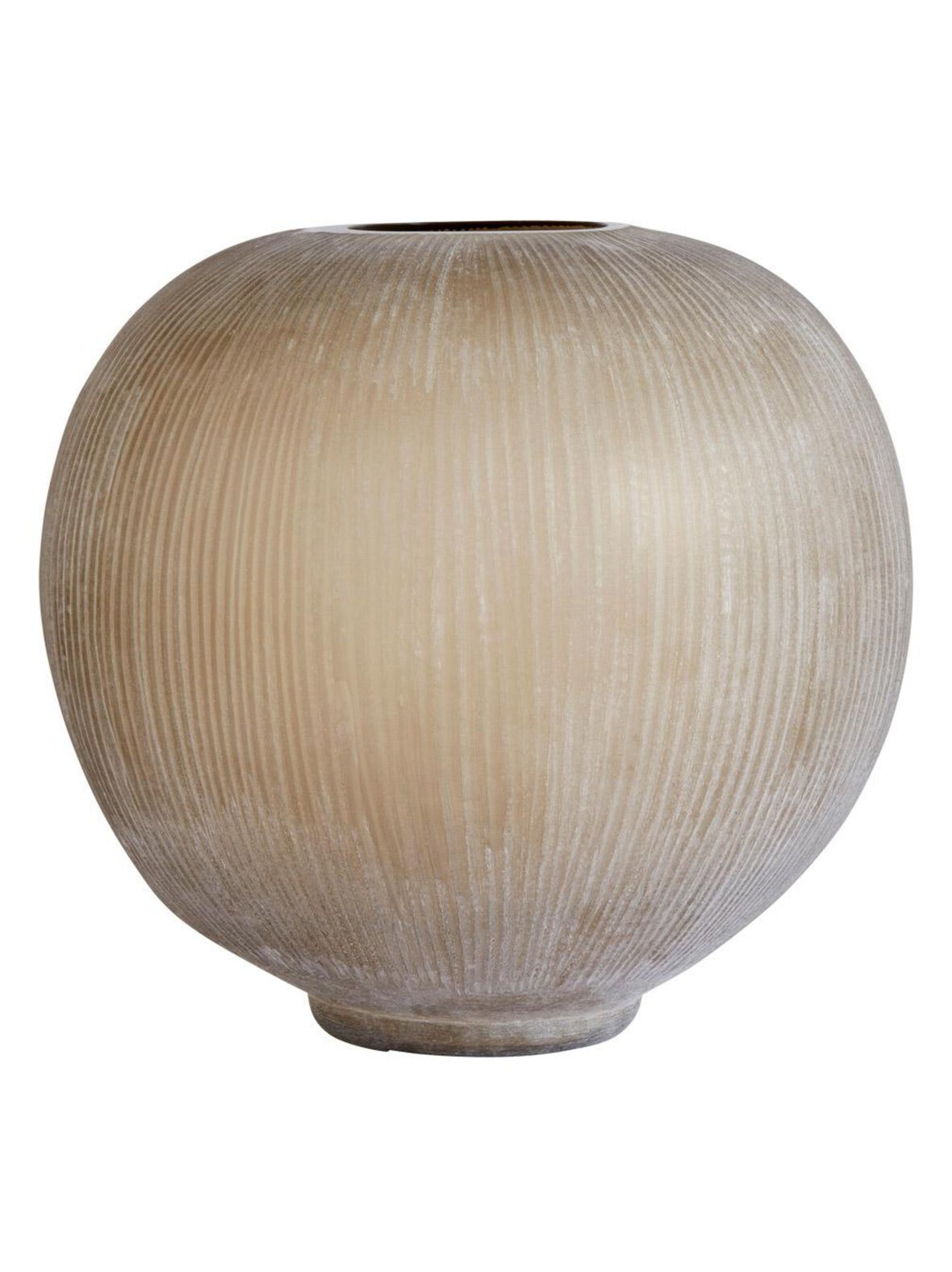 Bubble-vaasi beige k 36 cm