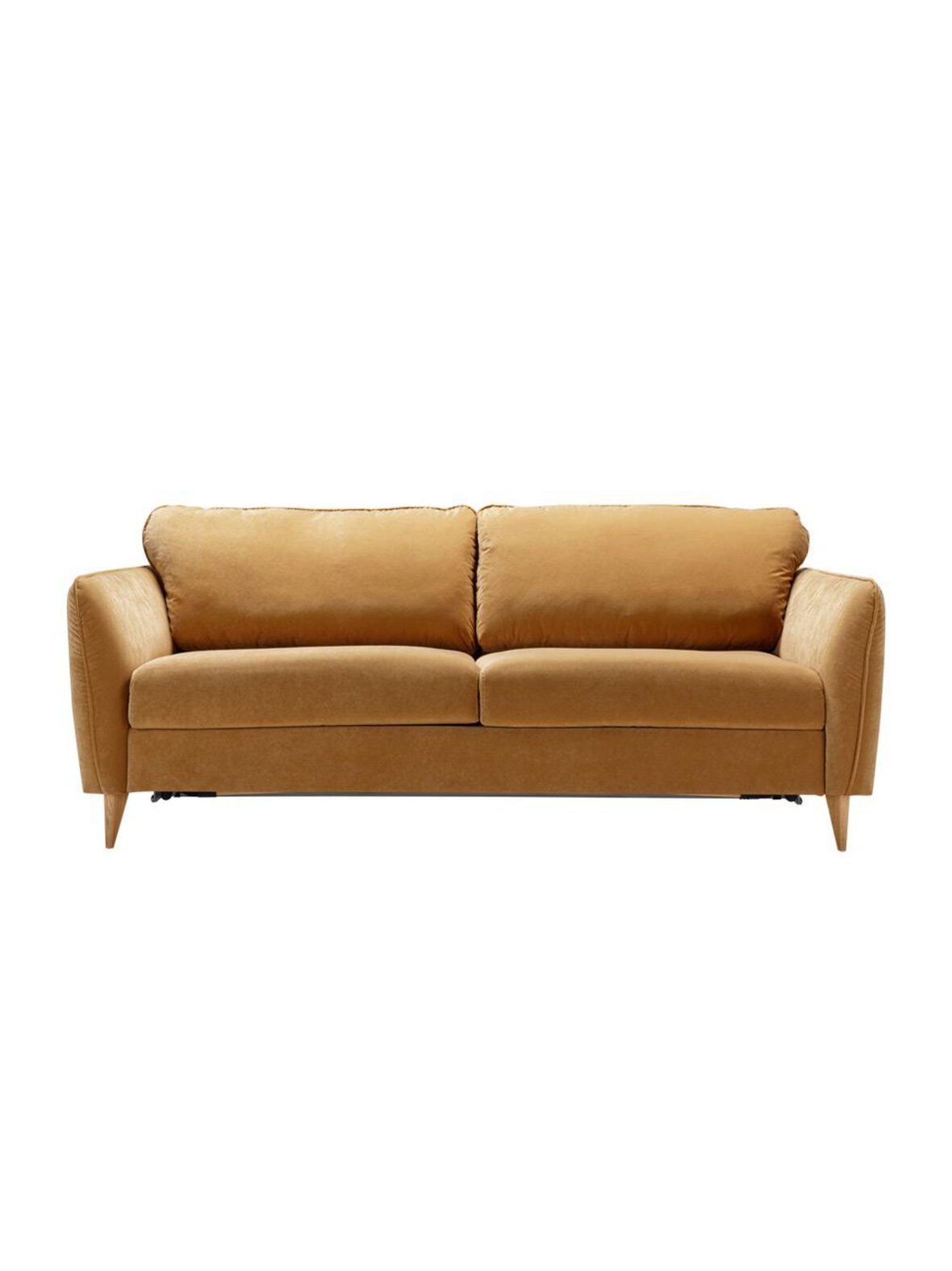 Lucy-vuodesohva classic velvet -kangas 21 caramel l 193 cm