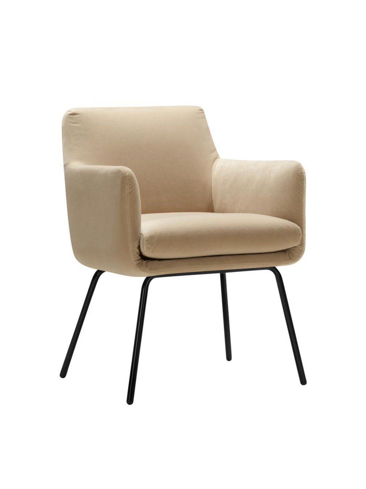 Moa bistro -tuoli classic velvet -kangas 24 beige
