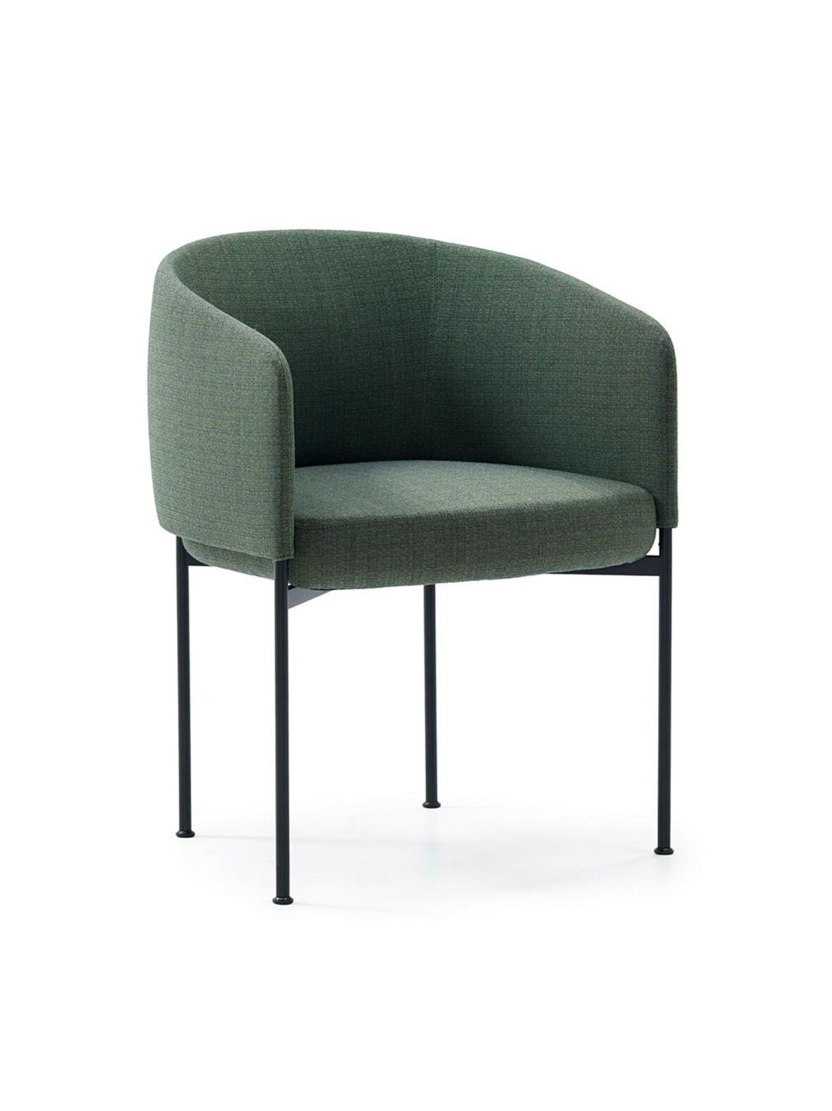 Bonnet dining -tuoli matrix-kangas 06 tummanvihreä