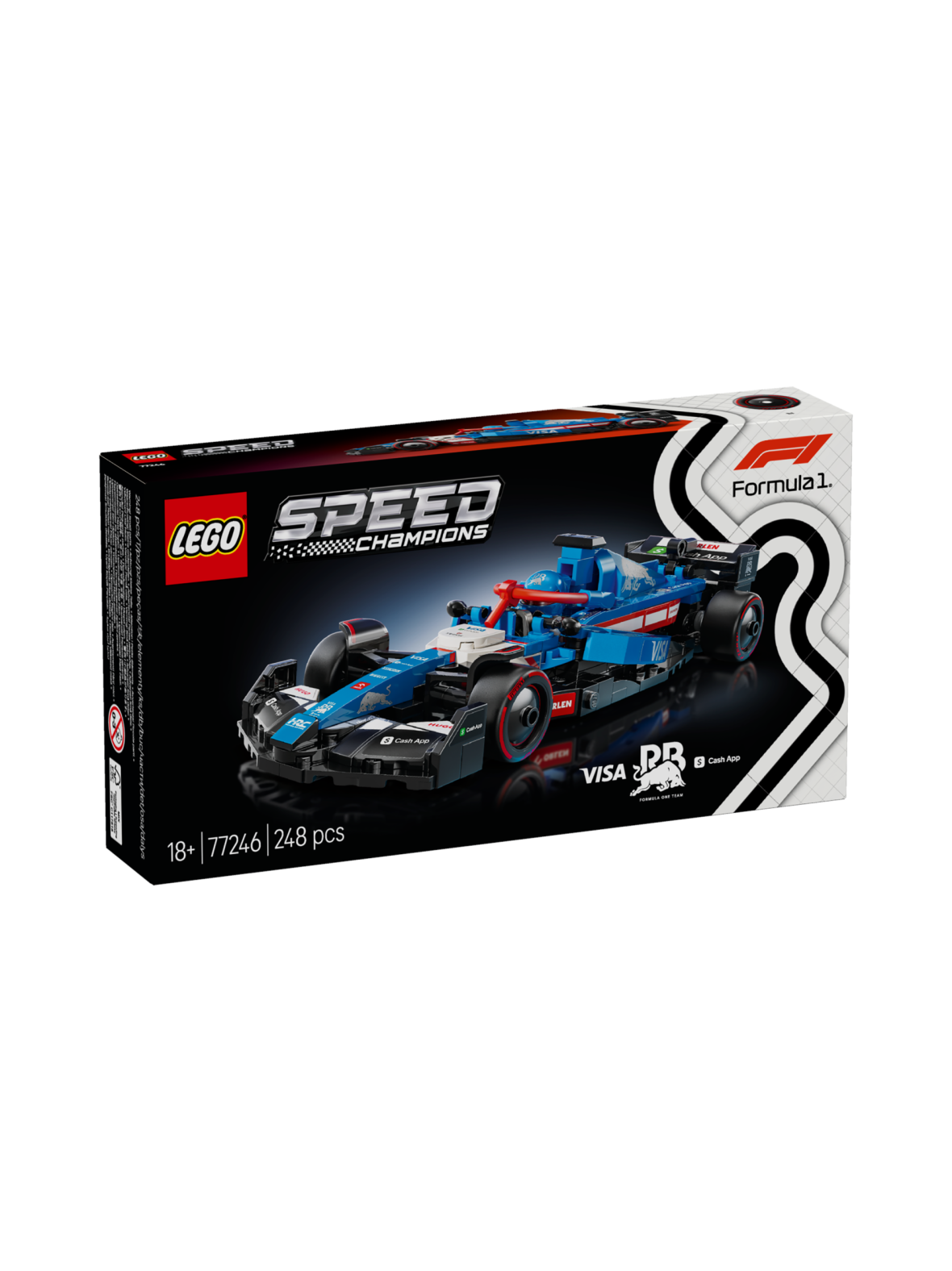 Lego speed champions visa cash app rb vcarb 01 f1 ‑kilpa-auto 77246