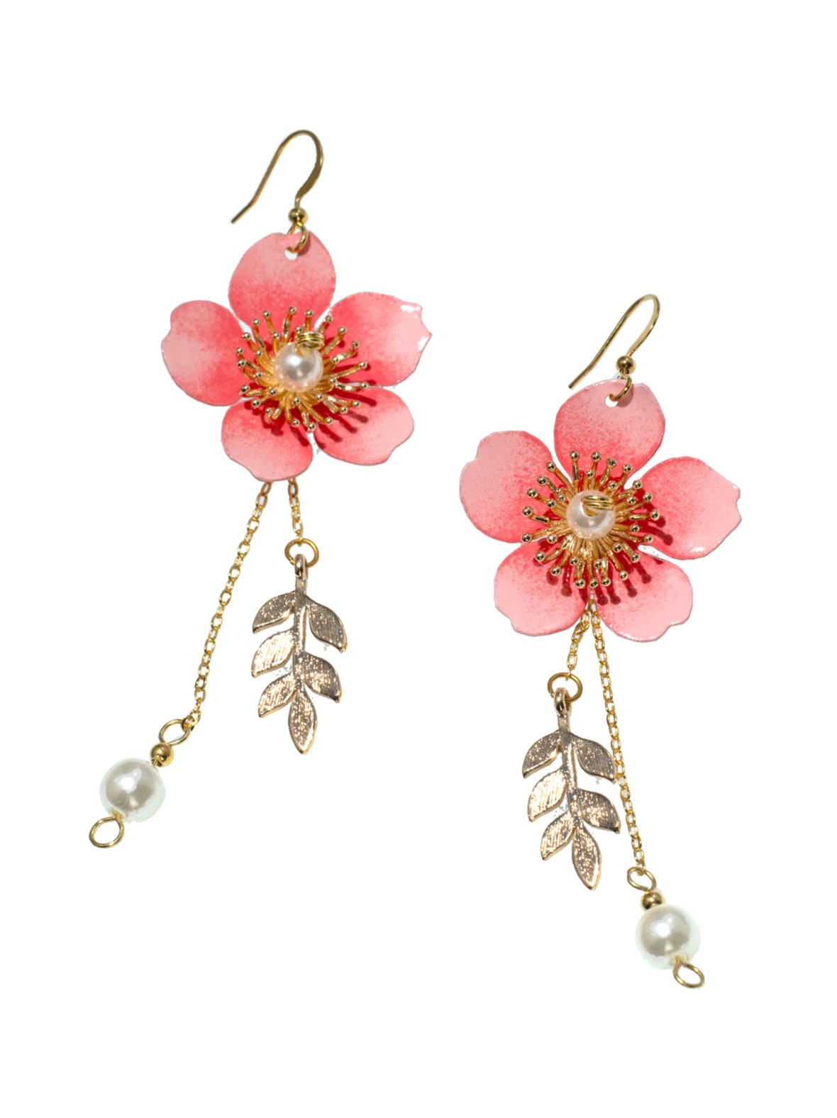 Kirsikankukka sakura spring drop korvakorut