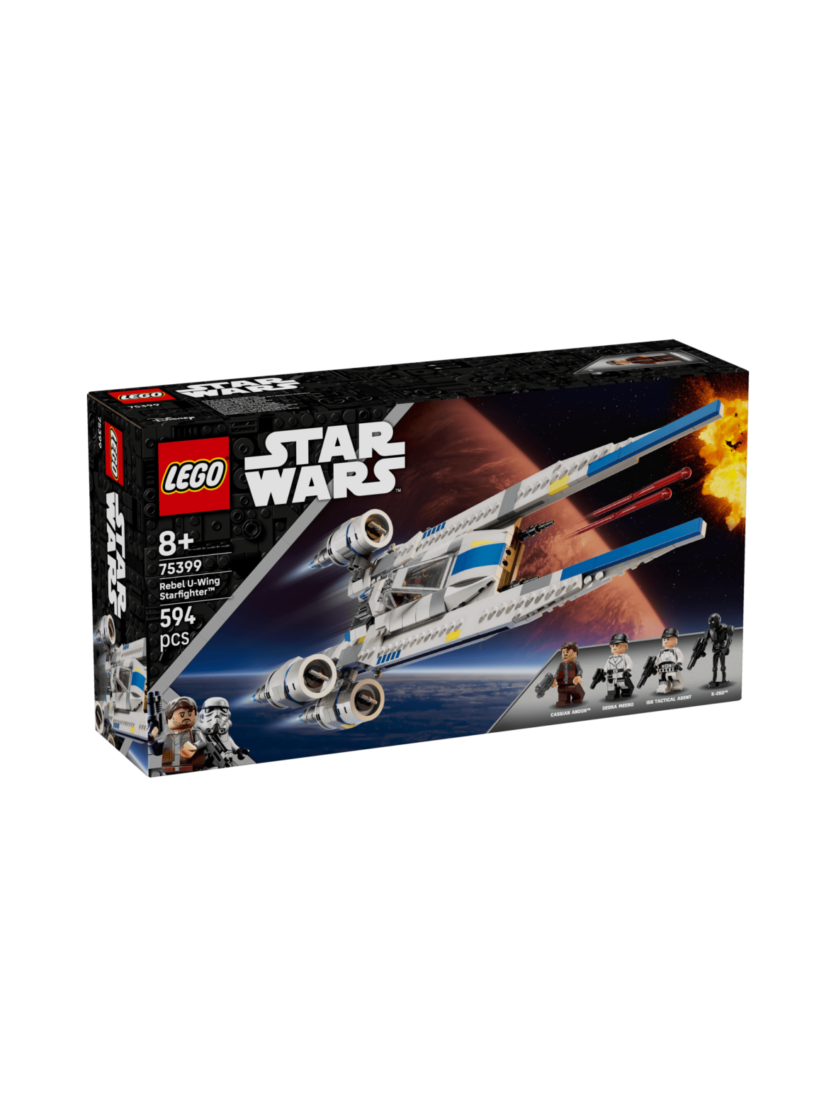 Lego star wars tm kapinallisten u-wing-tähtihävittäjä 75399