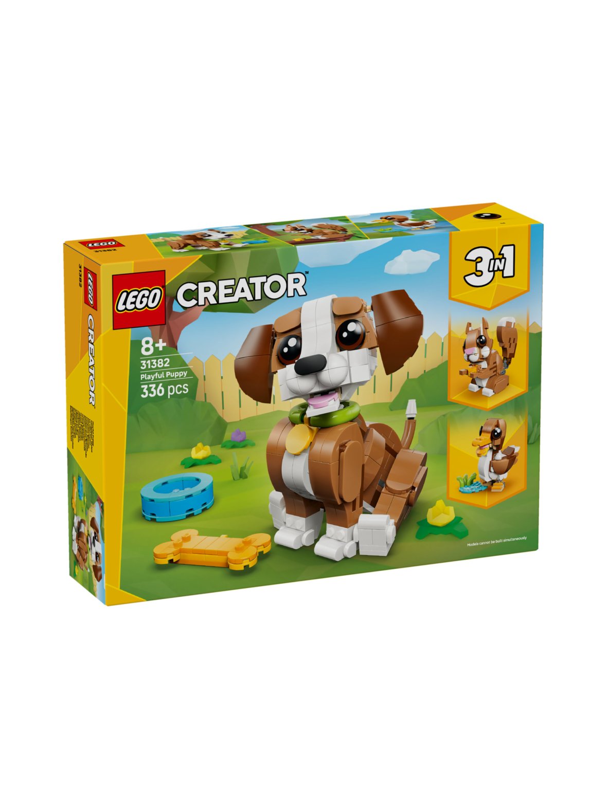 Lego creator söpöt eläimet: leikkisä koiranpentu 31382