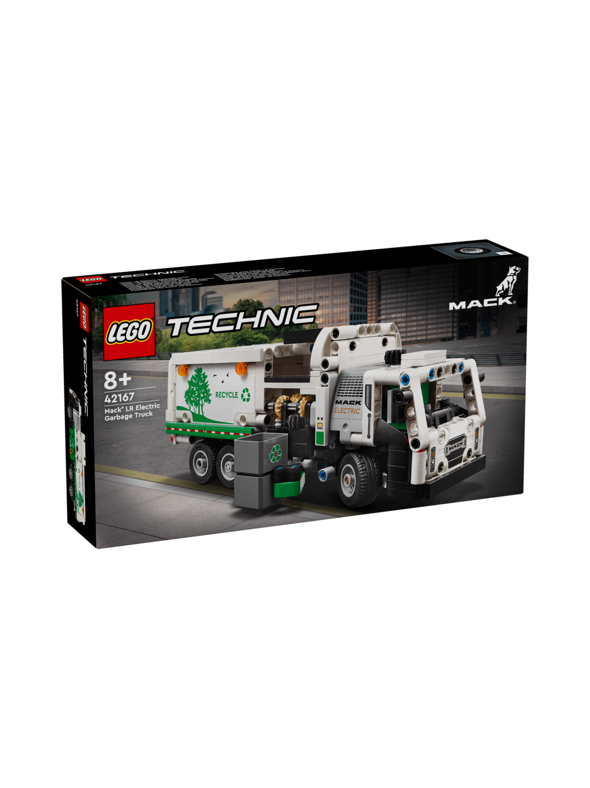 Lego technic mack lr electric jäteauto 42167