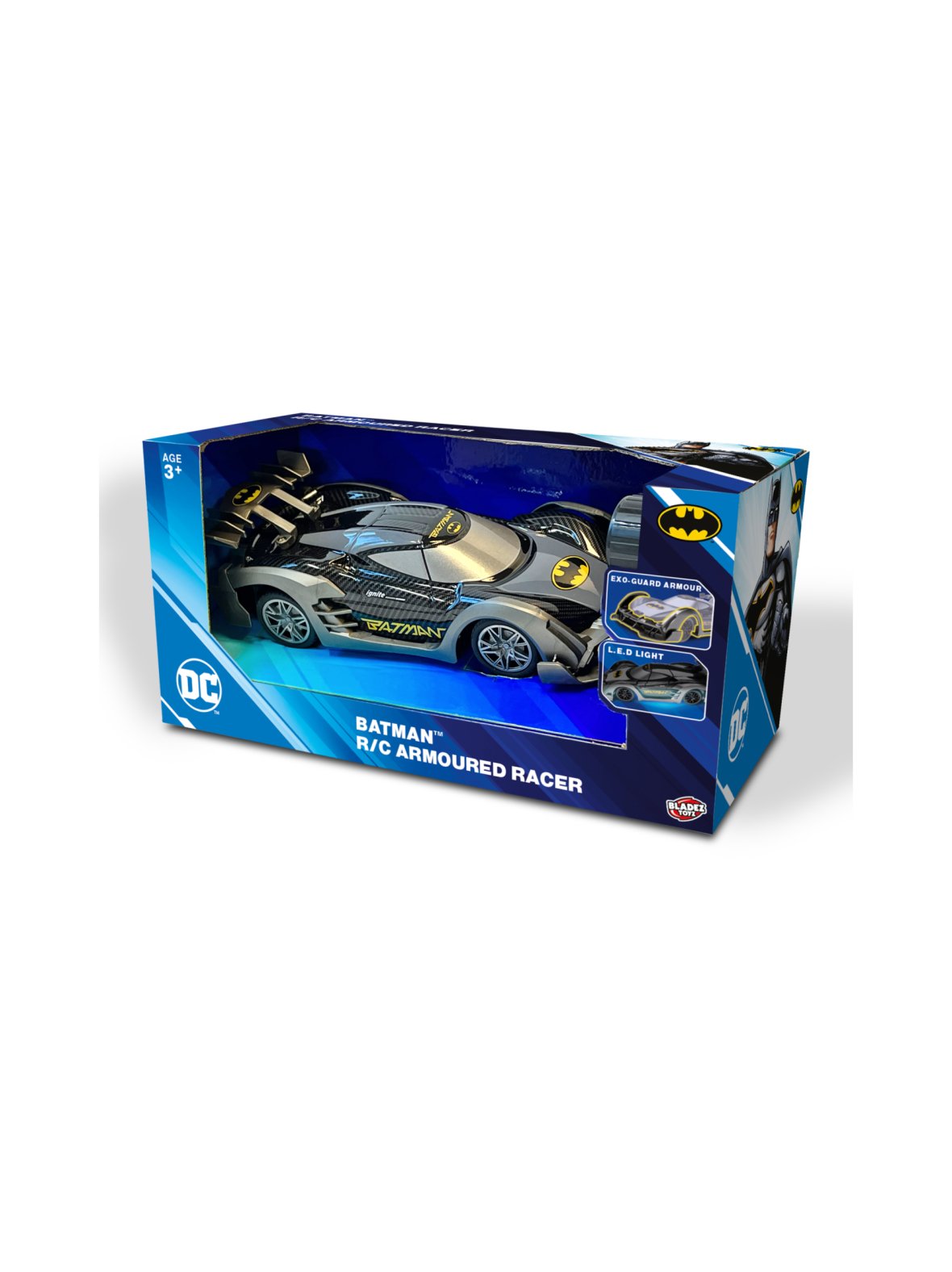 Batman  kauko-ohjattava auto armoured racer 1:20