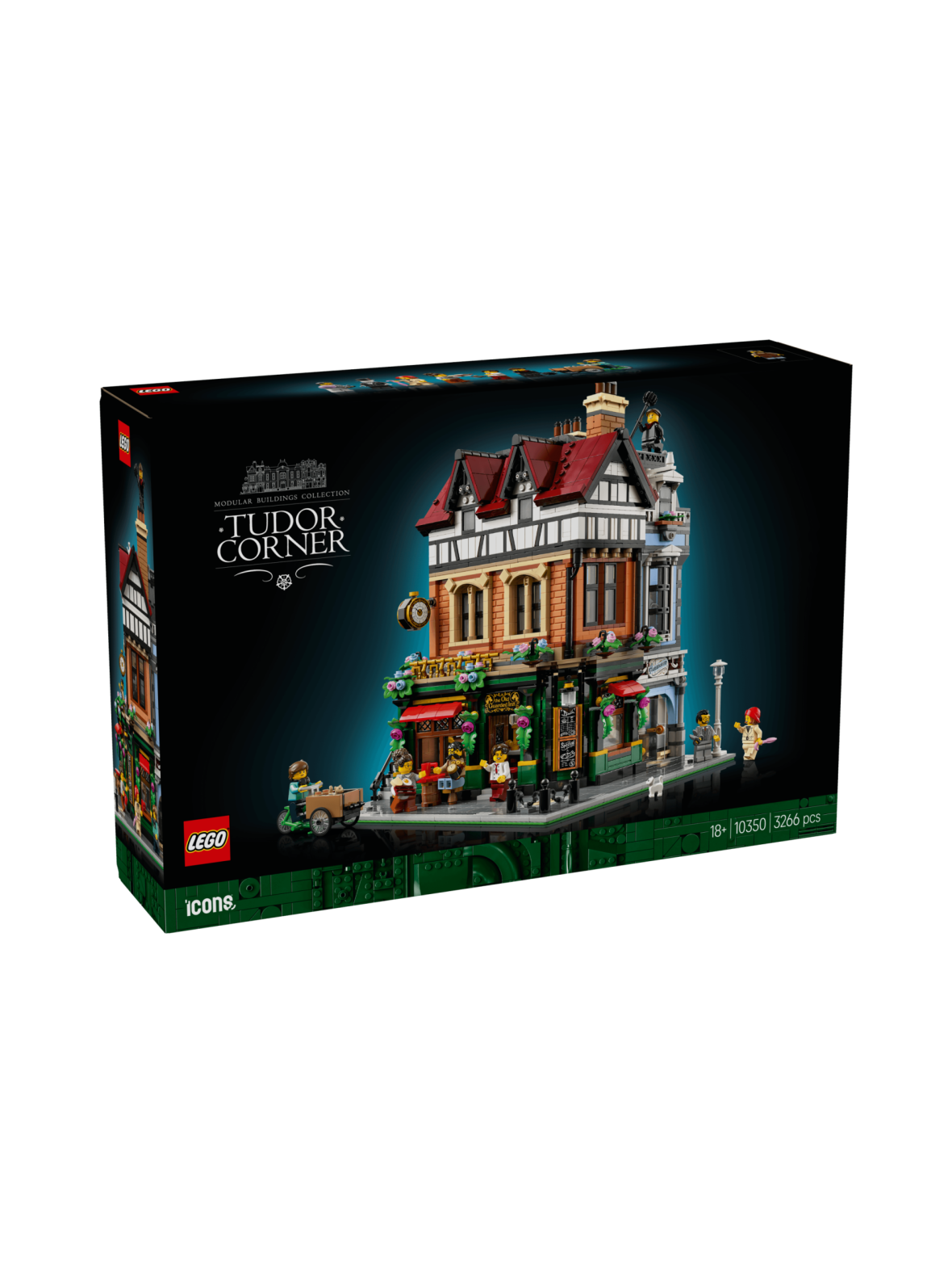 Lego icons tudorinaikainen kulmatalo 10350