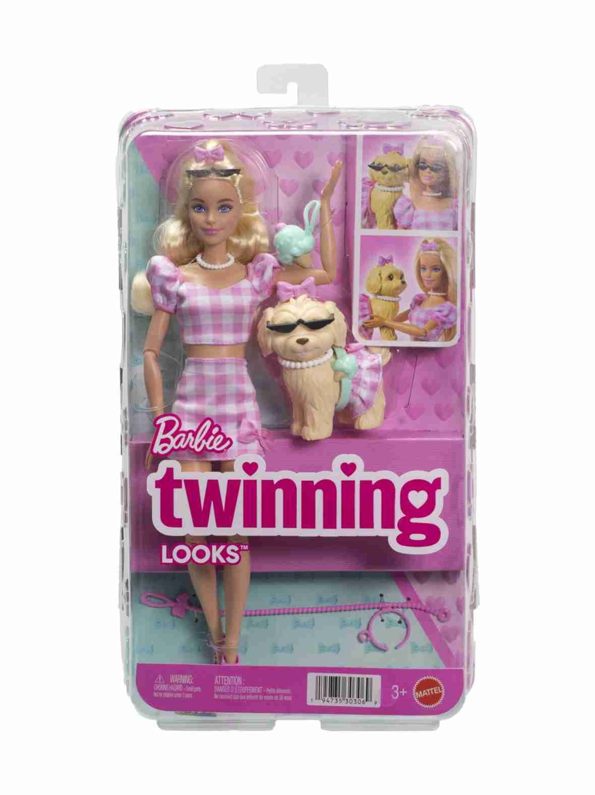 Barbie️ twinning -lookit - vaaleahiuksinen nukke, 29 cm