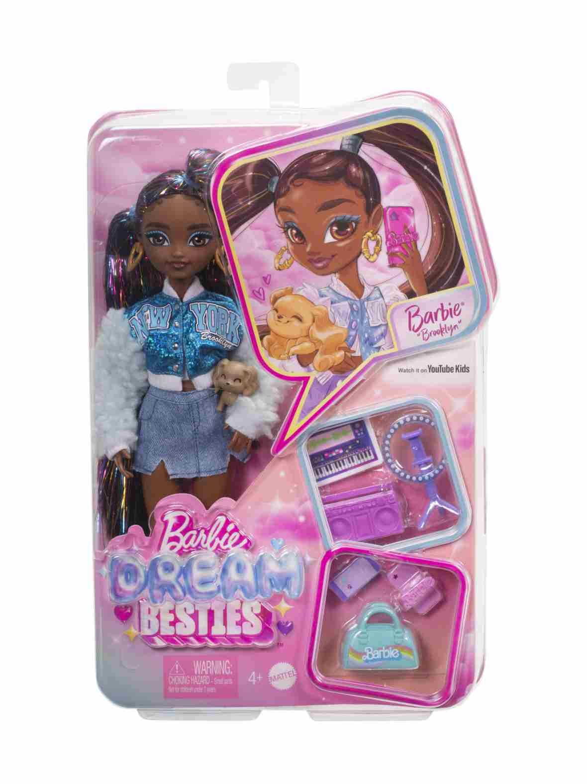 Barbie dream besties -nukke brooklyn 29 cm