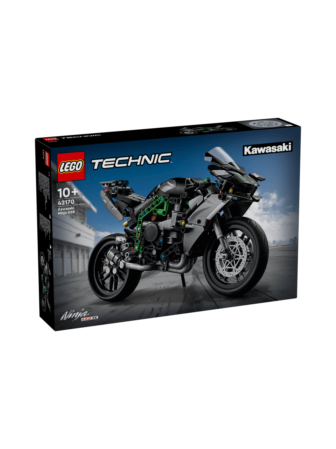 Lego technic kawasaki ninja h2r ‑moottoripyörä 42170
