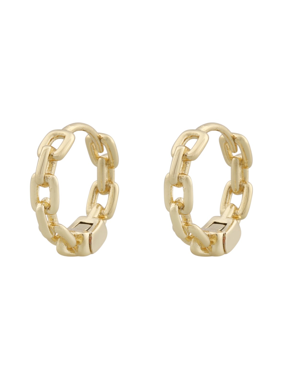 Dublin small chain ring ear plain g