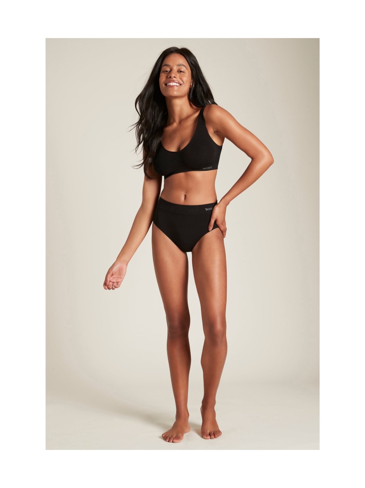 Full brief korkea vyötärö alushousut - 3-pak