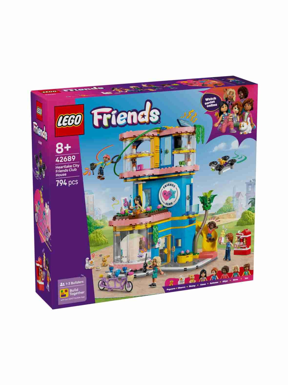 Lego friends heartlake cityn ystävysten kerhotalo 42689