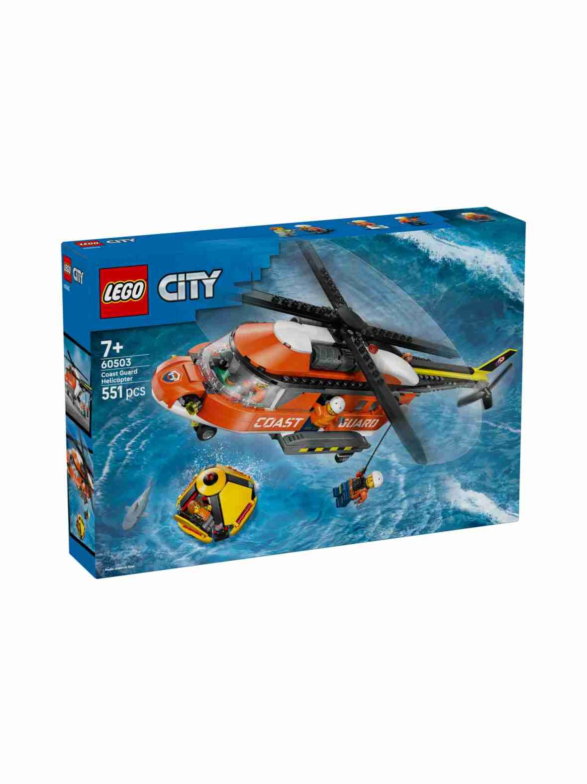 Lego city rannikkovartioston helikopteri 60503