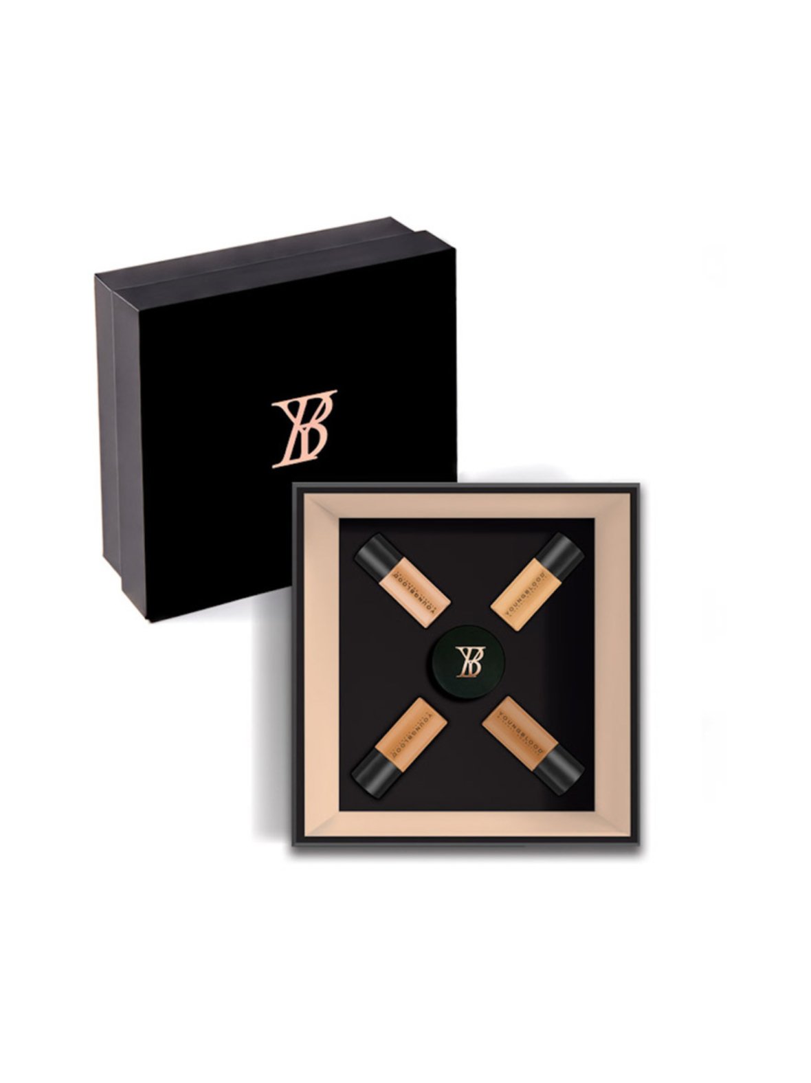 Meet your match mini kit liquid -kokeilupakkaus nestemäisistä meikkivoiteista 4x3,5ml