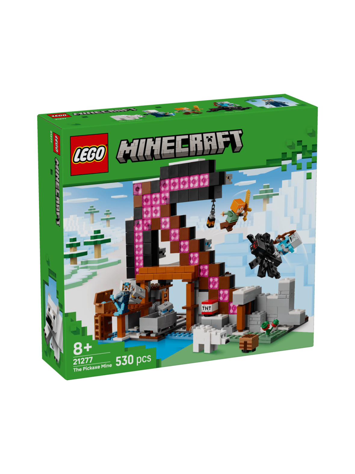 Lego minecraft hakkukaivos 21277