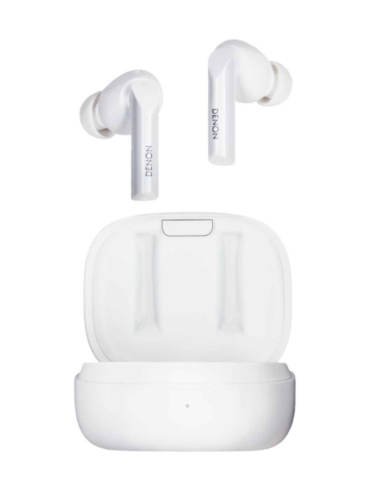 Denon ah-c840ncw langattomat vastamelunappikuulokkeet, valkoinen