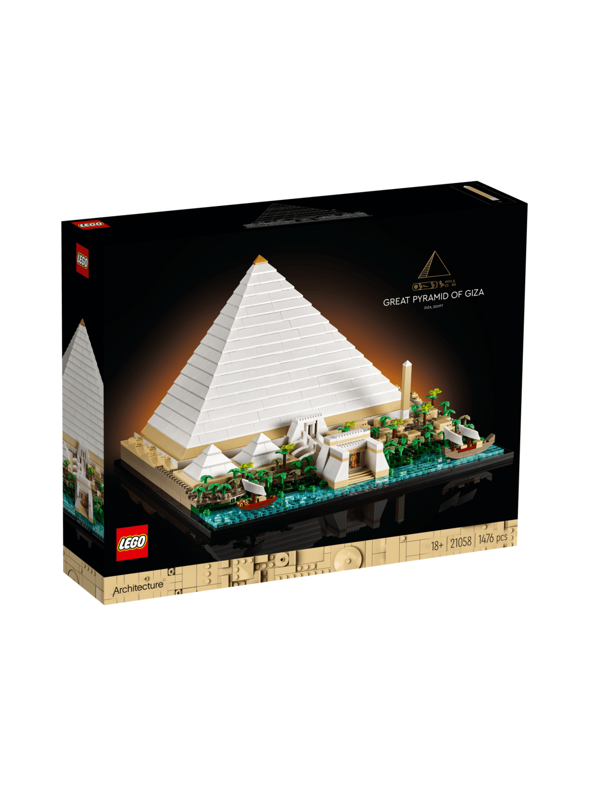 Lego architecture gizan suuri pyramidi 21058
