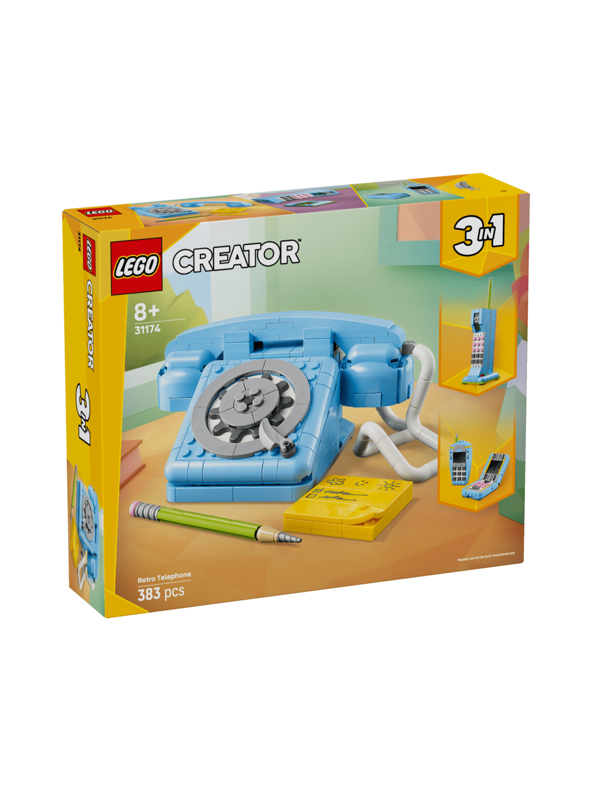 Lego creator retrotyylinen puhelin 31174