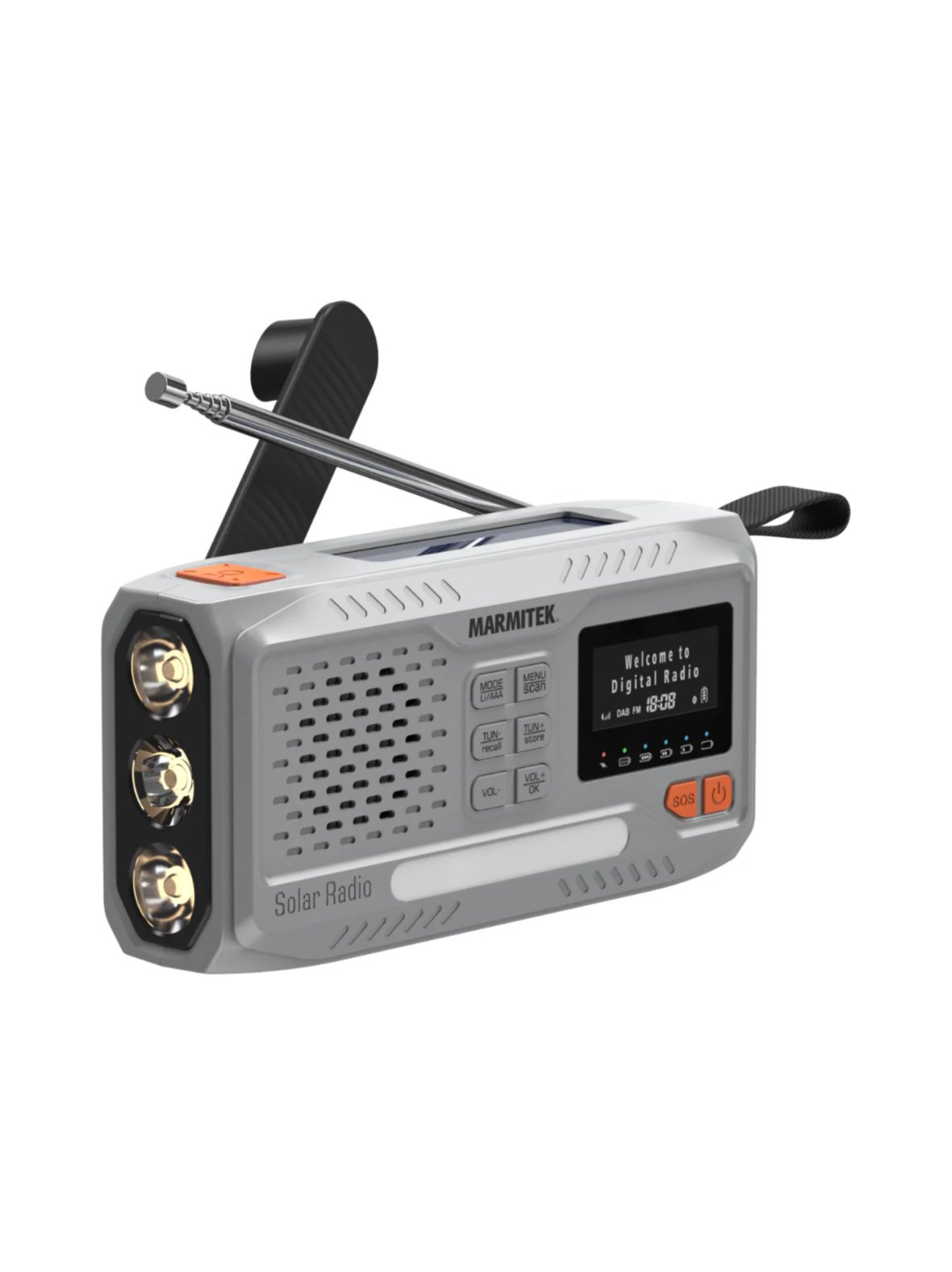 Marmitek resq 100 ulkoilu- ja hätäradio