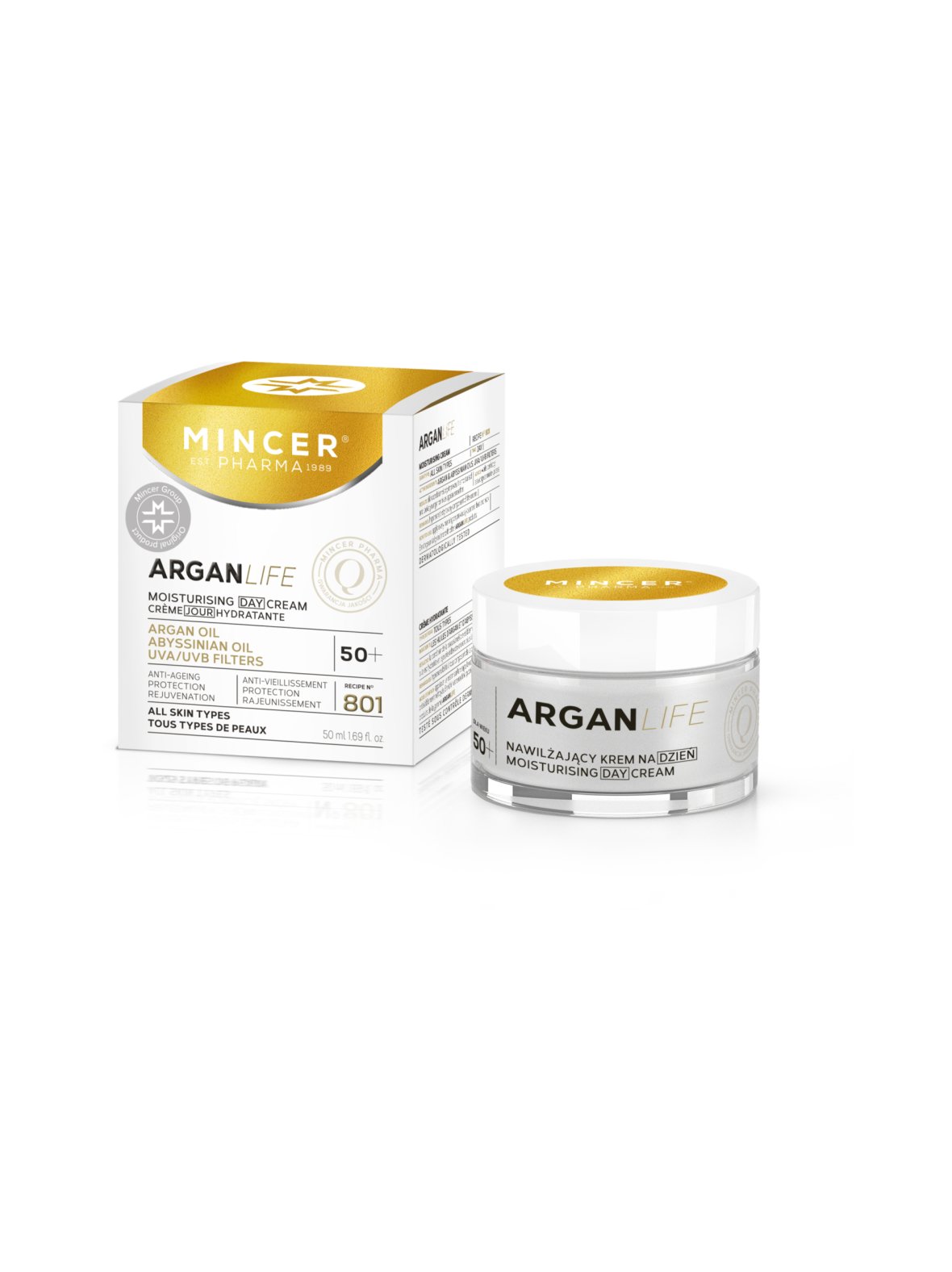 Arganlife moisturising day cream -päivävoide aikuiselle iholle 50ml