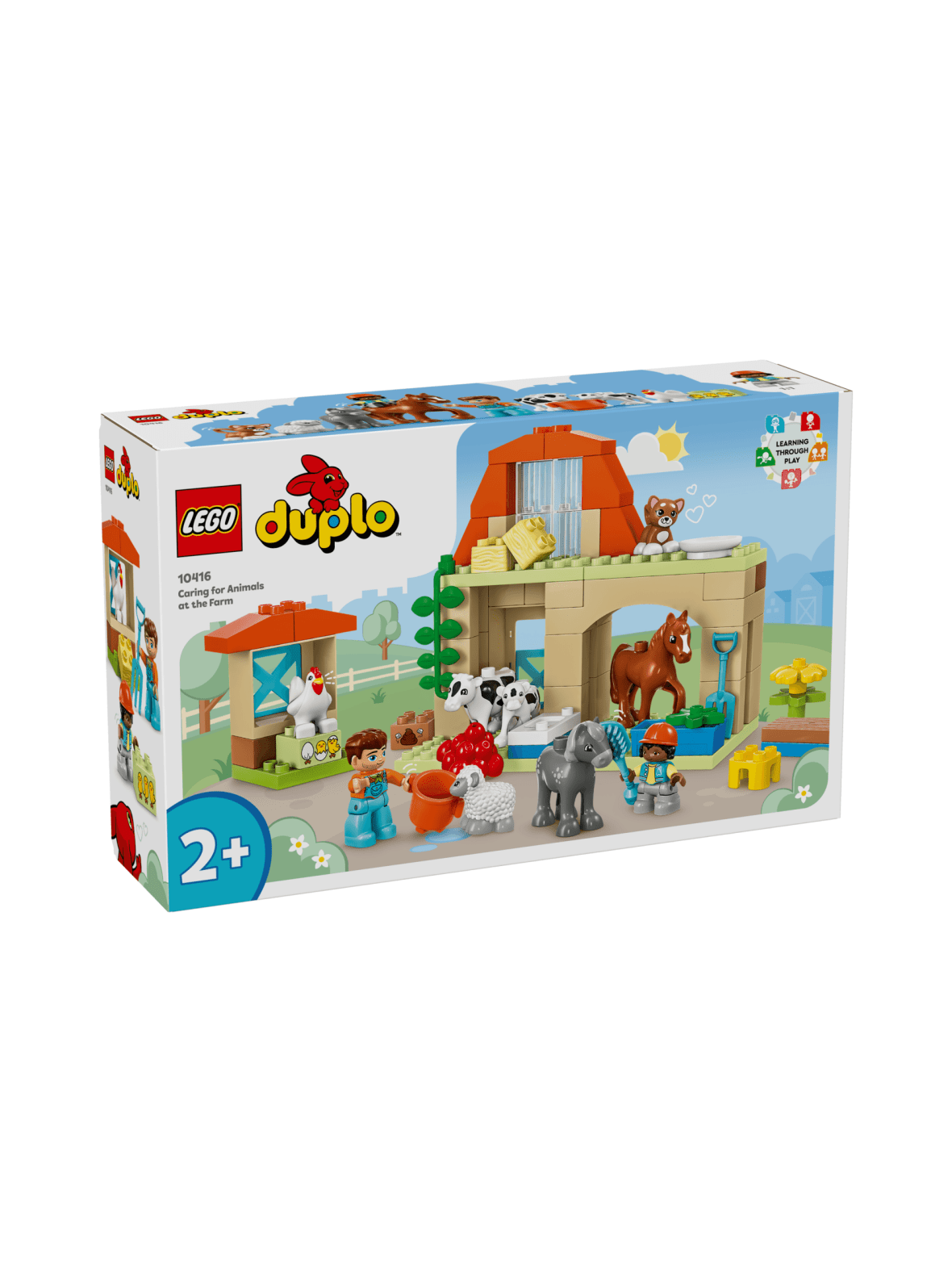 Lego duplo eläinten hoitoa maatilalla 10416