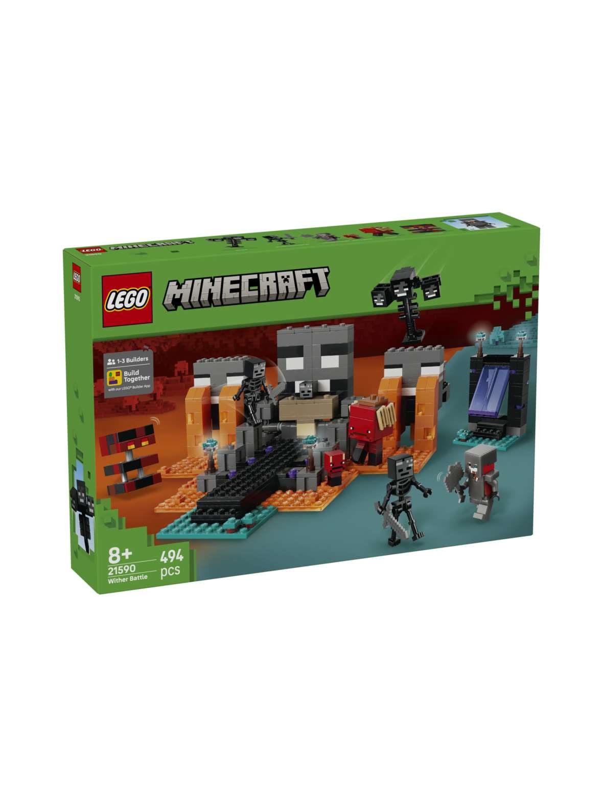 Lego minecraft näivettäjän taistelu 21590