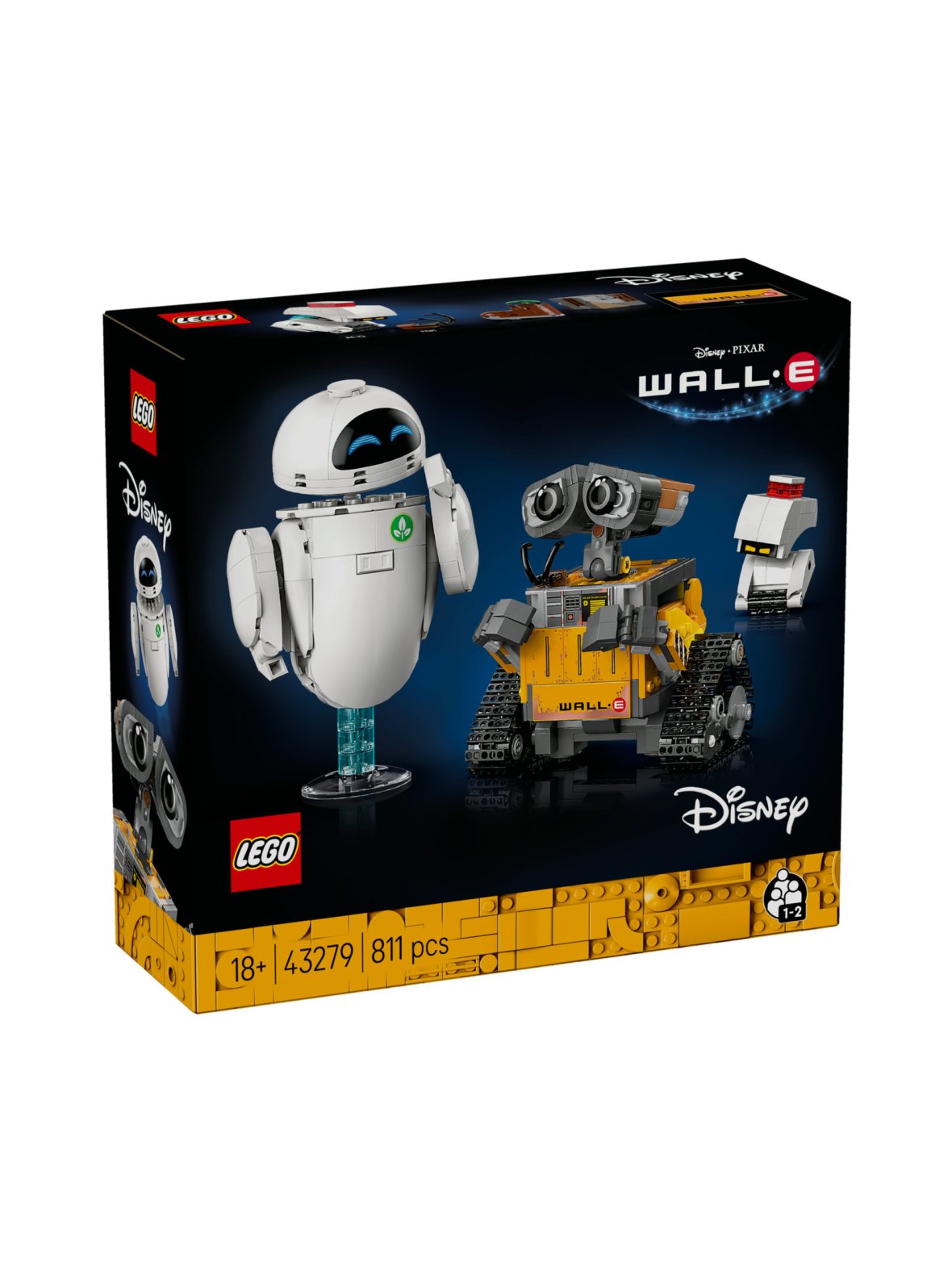 Lego disney pixar wall-e ja eve 43279