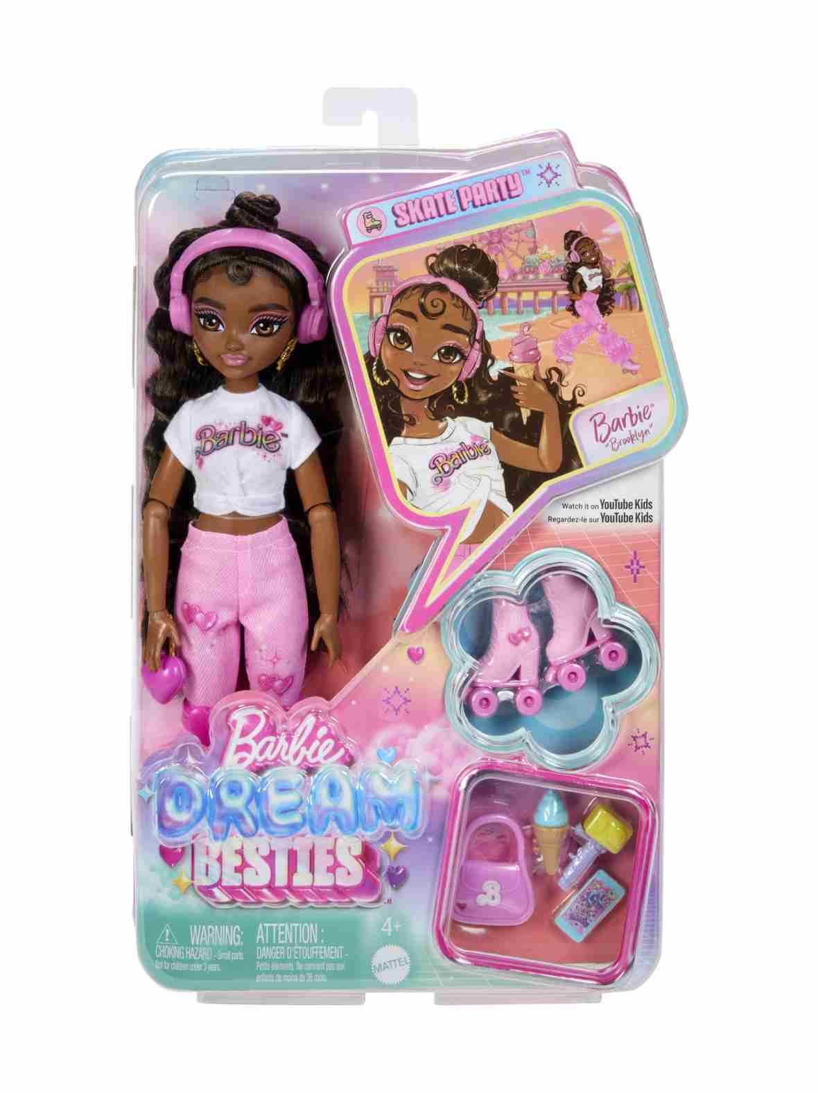 Barbie dream besties rullaluistimet - barbie brooklyn