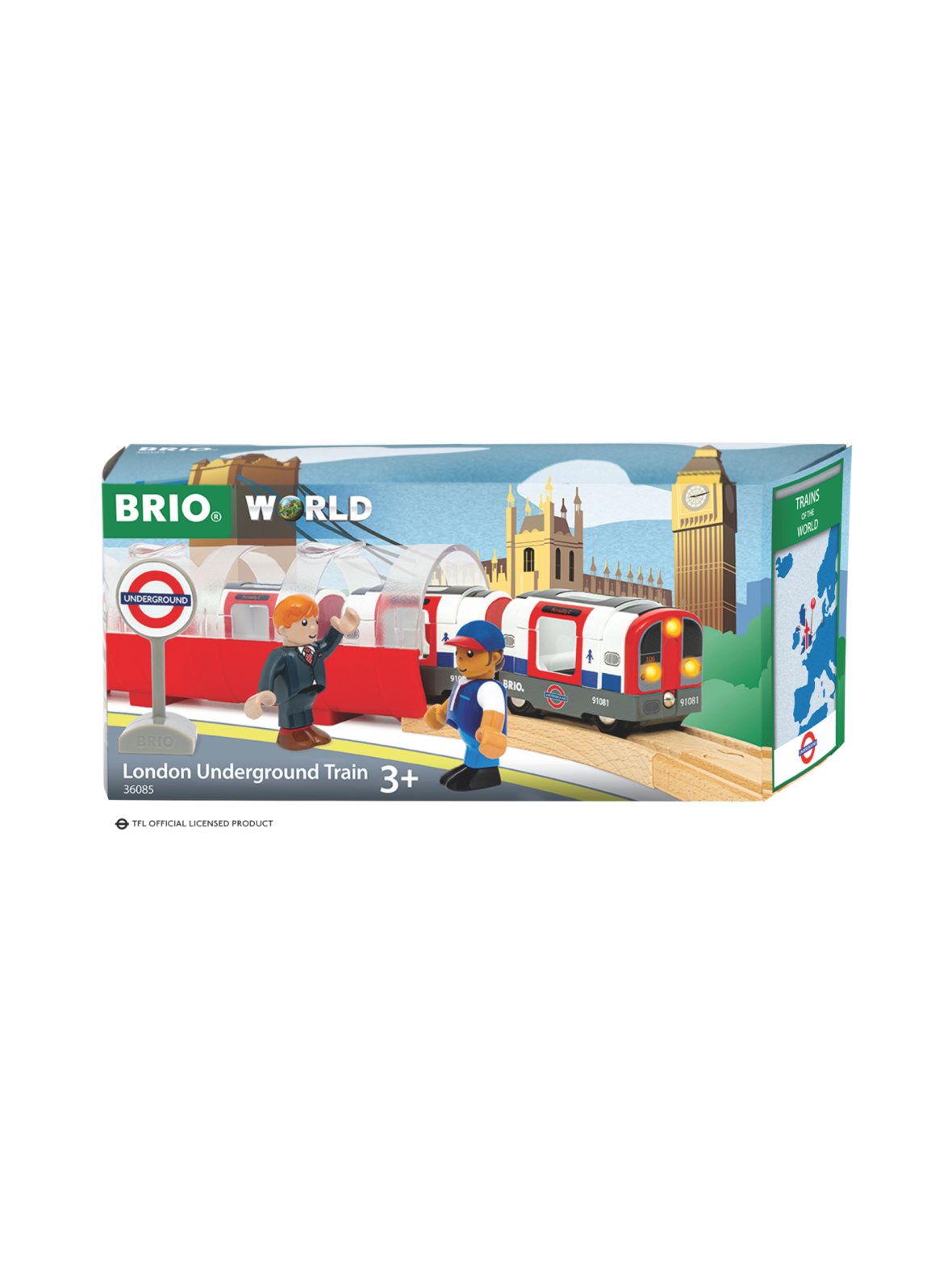 Brio world maailman junat lontoon metrojuna