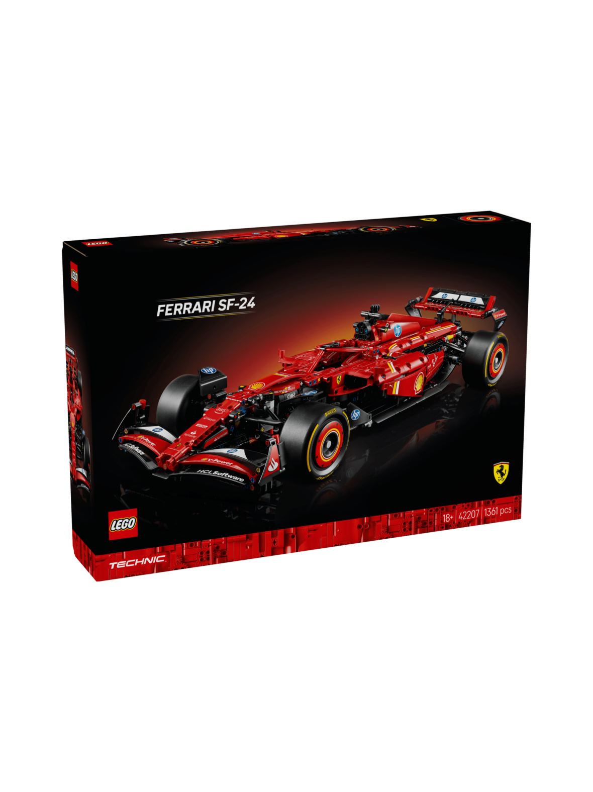 Lego technic ferrari sf-24 f1 ‑auto 42207