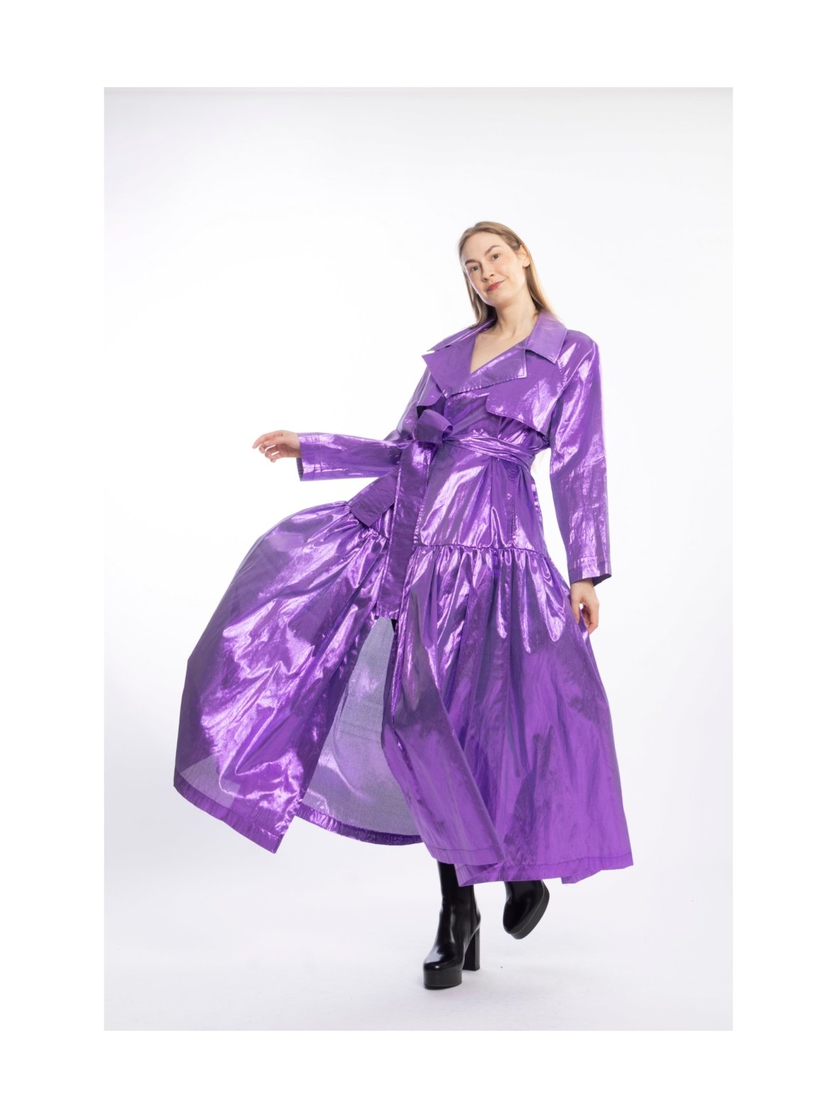 Lush- trenssitakki, kiiltävä violetti