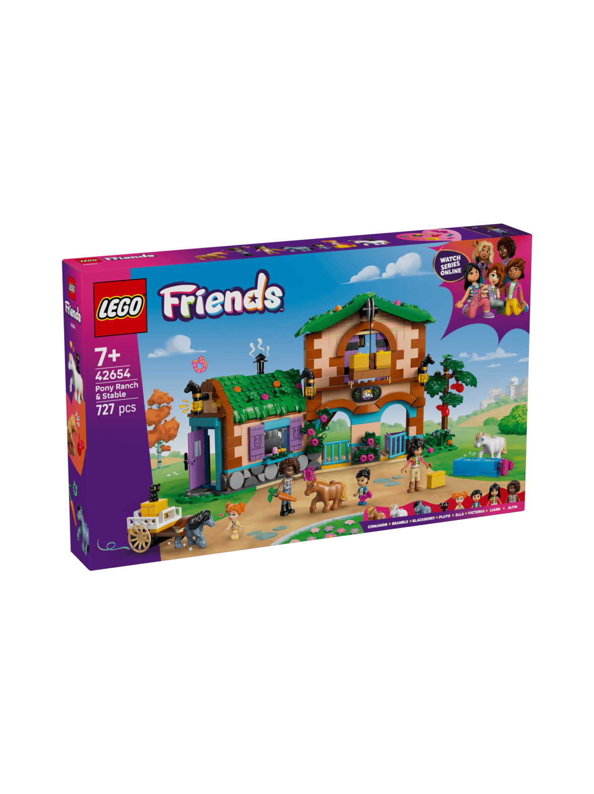 Lego friends maatilan ponitalli 42654
