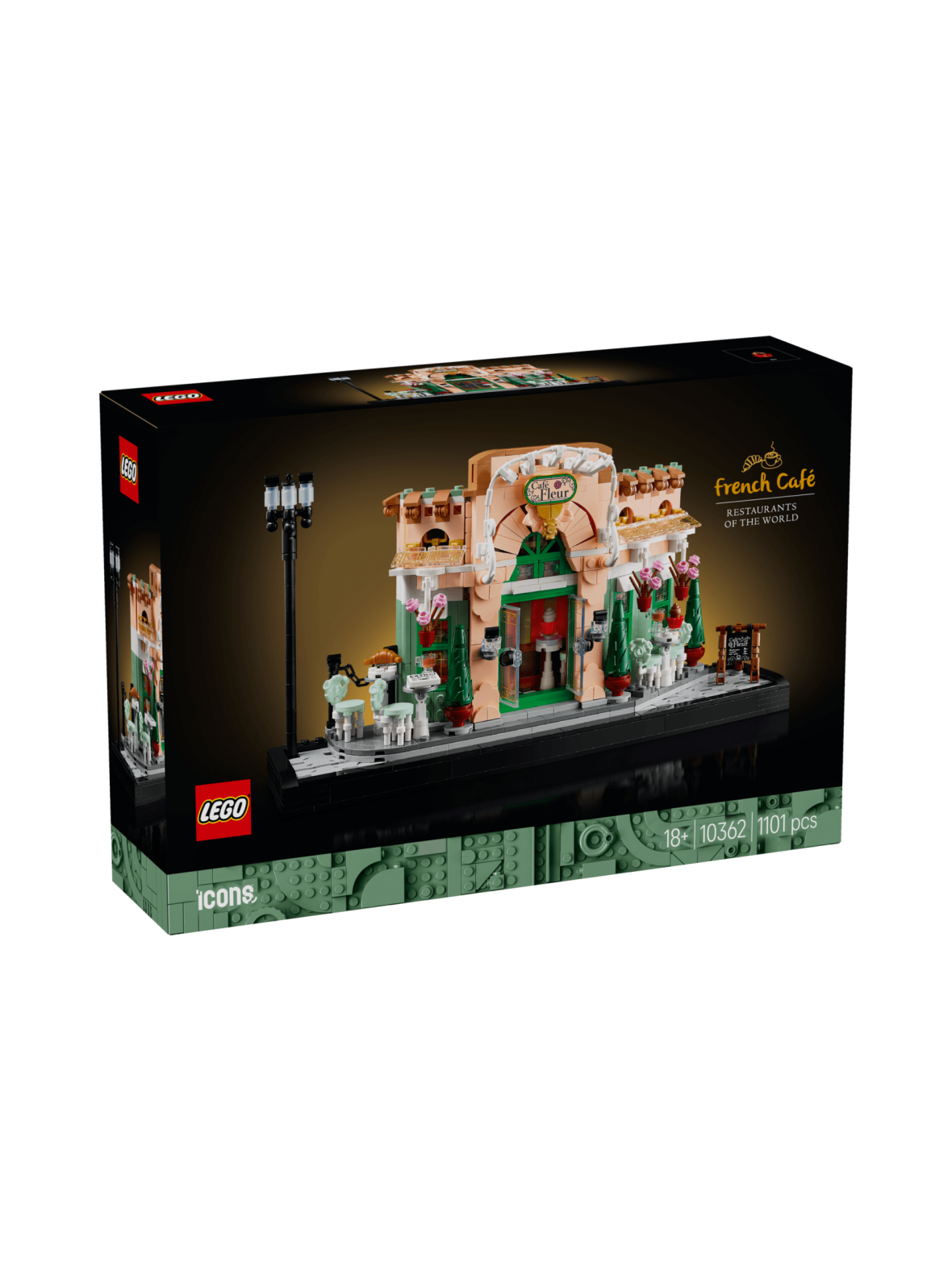 Lego icons ranskalainen kahvila 10362