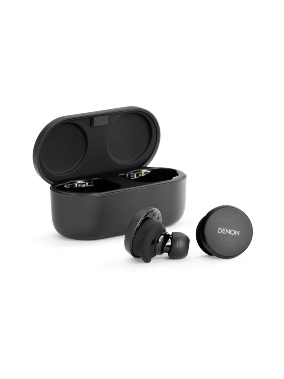 Denon perl ah-c10pl langattomat vastamelunappikuulokkeet, musta