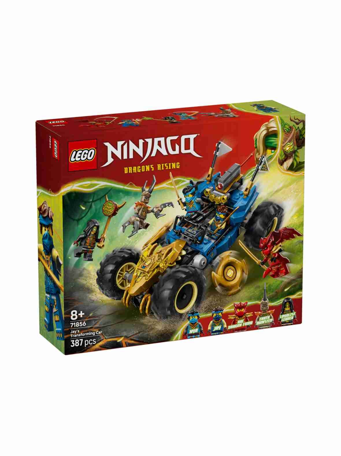 Lego ninjago jayn muuntautumiskykyinen auto 71856