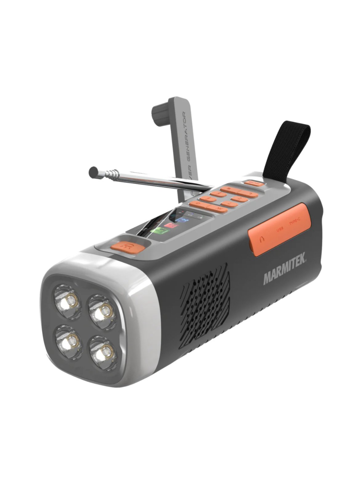 Marmitek resq 200 ulkoilu- ja hätäradio