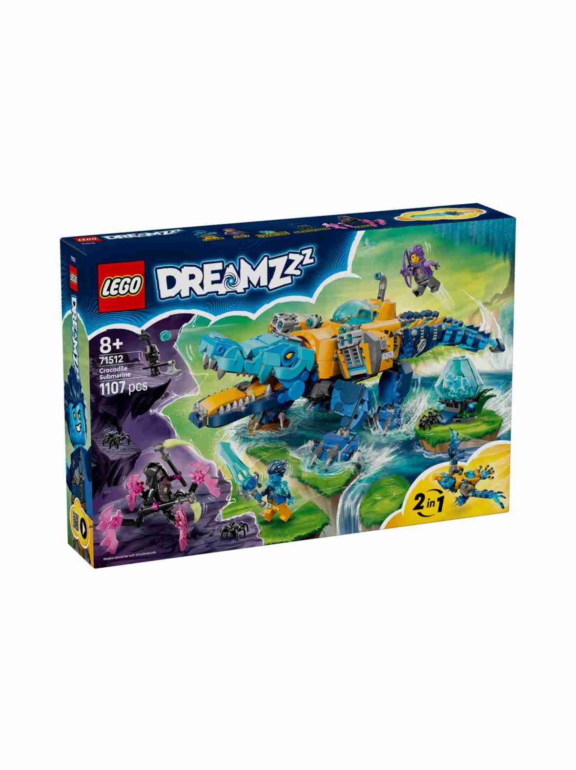 Lego dreamzzz krokotiilisukellusvene 71512