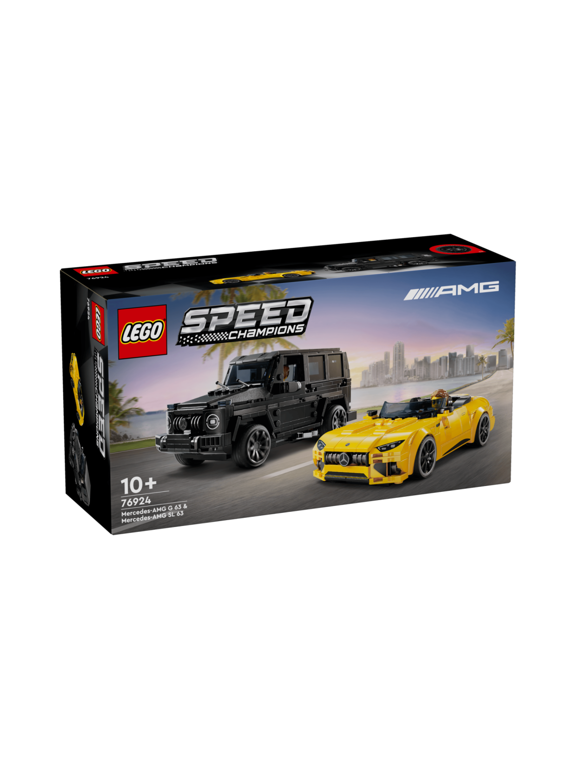 Lego speed champions mercedes-amg g 63 ja mercedes-amg sl 63 76924